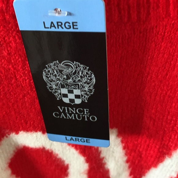 Vince Camuto sz L love sweater nwt - Picture 3 of 6